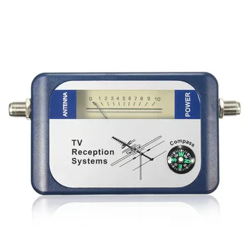 Телевизионная антенна DVB-T Satfinder DVB-T2 Signal Finder Цифровая Антенна Измеритель уровня наземного сигнала Указатель Спутникового искателя
