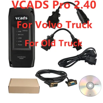 VCADS Pro 2.40 для Диагностического инструмента Volvo Truck Многоязычный Для Старого Грузовика Лучшее качество