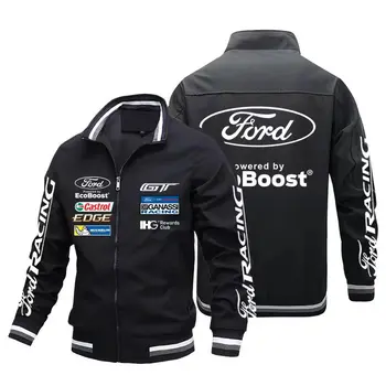 Гоночная куртка Ford GT F 1 Le Mans, памятная куртка с капюшоном для мужчин и женщин, клубная модная куртка
