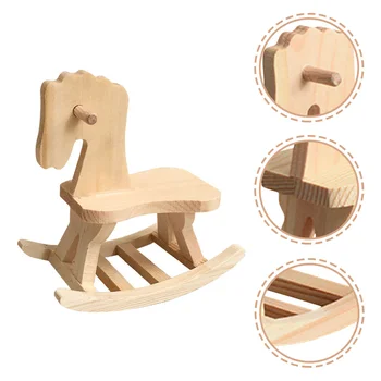 3 Комплекта Развивающих игрушек, модель сборки деревянной лошади 