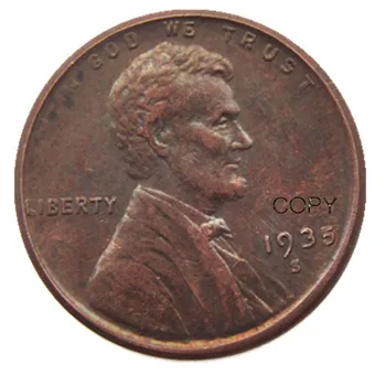 Монеты достоинством в один цент США 1935P/D/S Copy
