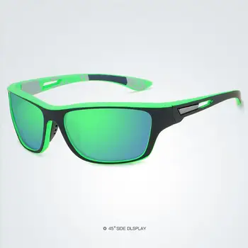 Винтажные мужские поляризованные солнцезащитные очки для мужчин, для занятий спортом на открытом воздухе, Ветрозащитные солнцезащитные очки для вождения, классические солнцезащитные очки для вождения, защита от ультрафиолета