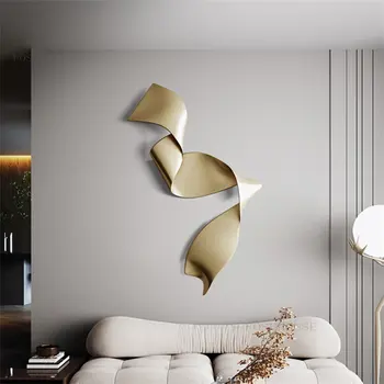 Итальянское минималистичное украшение стен Гостиной, Подвесной светильник, Роскошное Креативное Художественное украшение из кованого железа